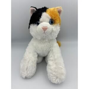 Aurora Flopsies Esmerlada Calico Cat Plush Stuff Pre Loved